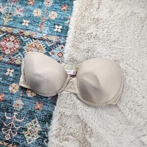 Victoria’s Secret Nude Strapless Bra 34D